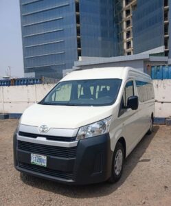 Toyota HiAce Bus – White